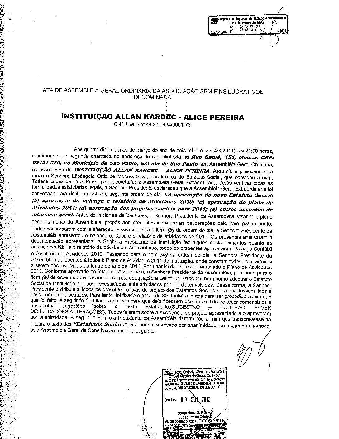 2011 AGE_Estatuto Social