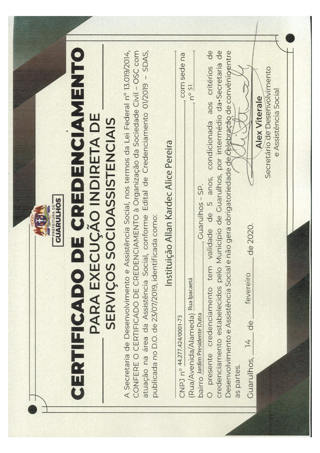 2020 CERTIFICADO DE CREDENCIAMENTO _SAS